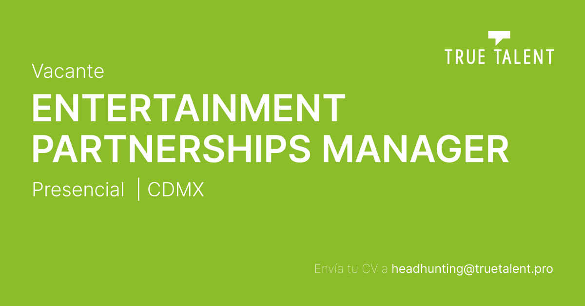 Entertainment Partnership Manager