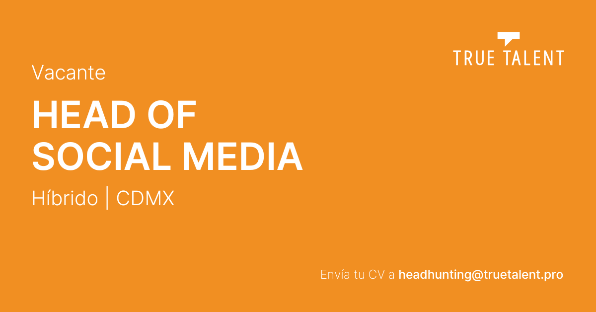 Head of Social Media