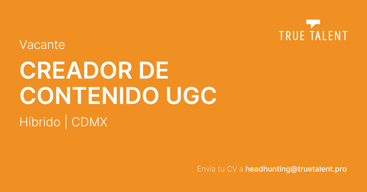 Creador/a de Contenido UGC