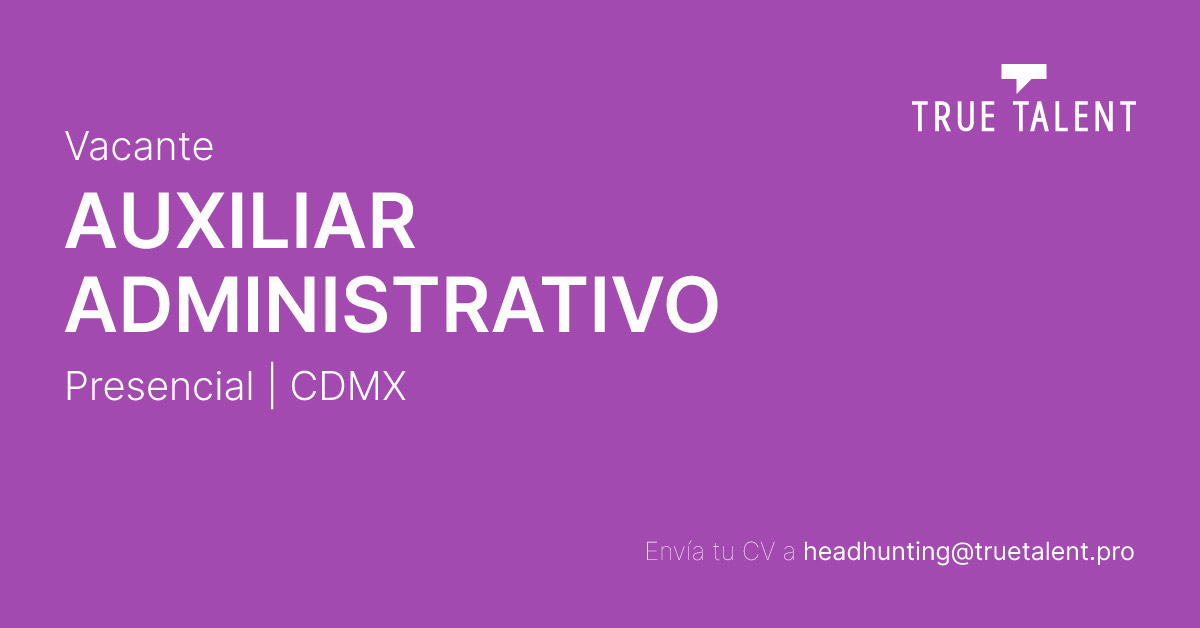 Auxiliar Administrativo