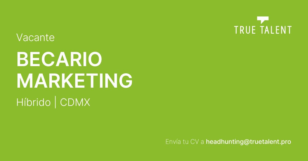Becario de Marketing