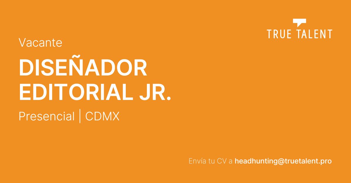 Diseñador Editorial Jr.